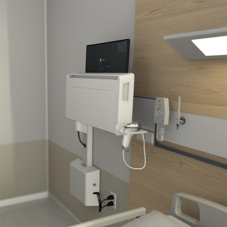 Ergotron CareFit Keyboard & Monitor Mount Arm - Emergency Room