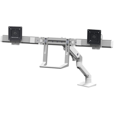 Ergotron HX Desk Dual Monitor Arm - Without Monitors White