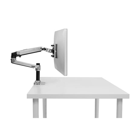 Ergotron LX Desk Monitor Arm - Desk Setup - Side View