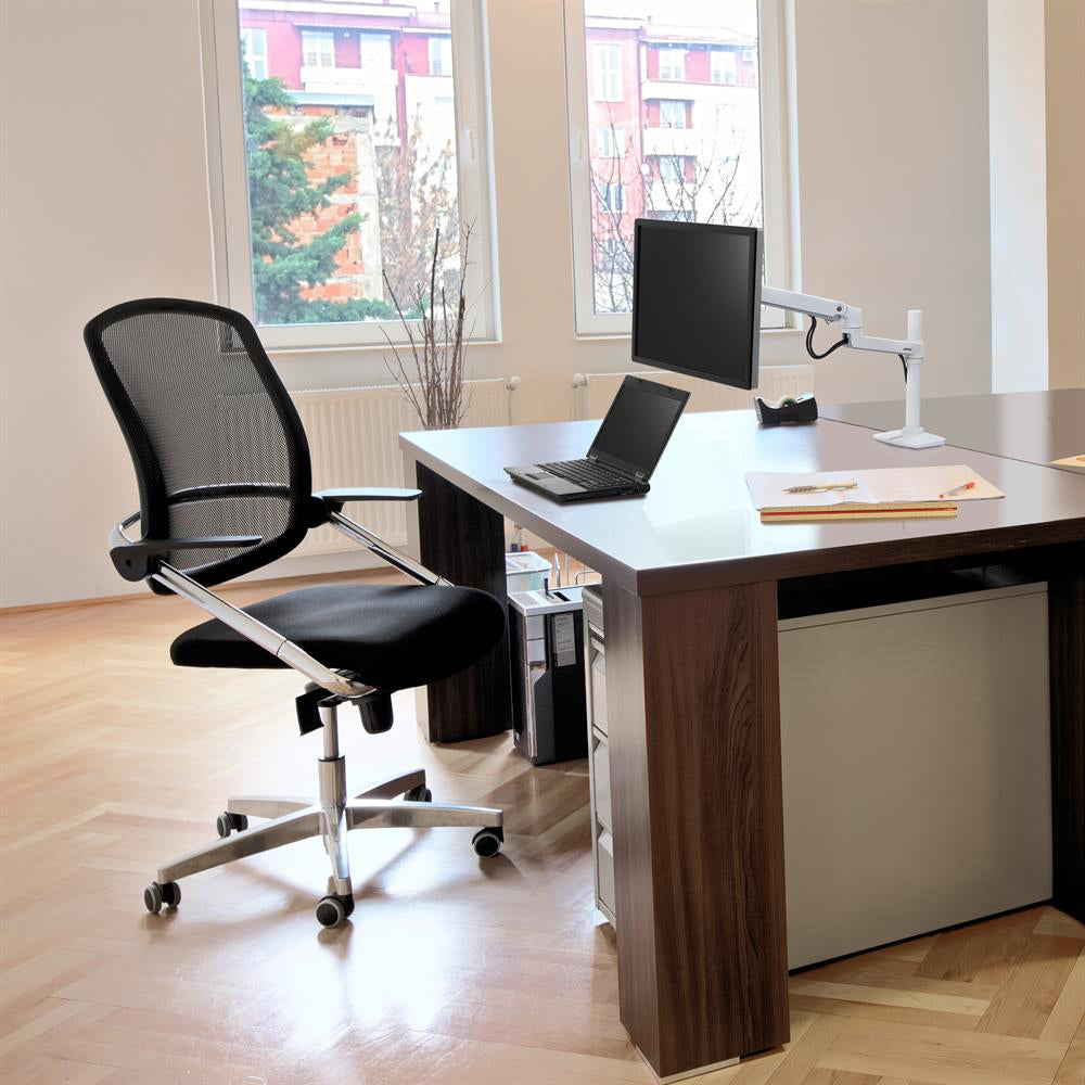 Ergotron LX Desk Monitor Arm, Tall Pole | Monitor Solutions, Desk