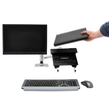 Ergotron LX Dual Stacking Arm - Notebook Tray