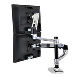 Ergotron LX Dual Stacking Arm - Rear View