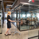 Ergotron Mobile Desk - Easy to Move