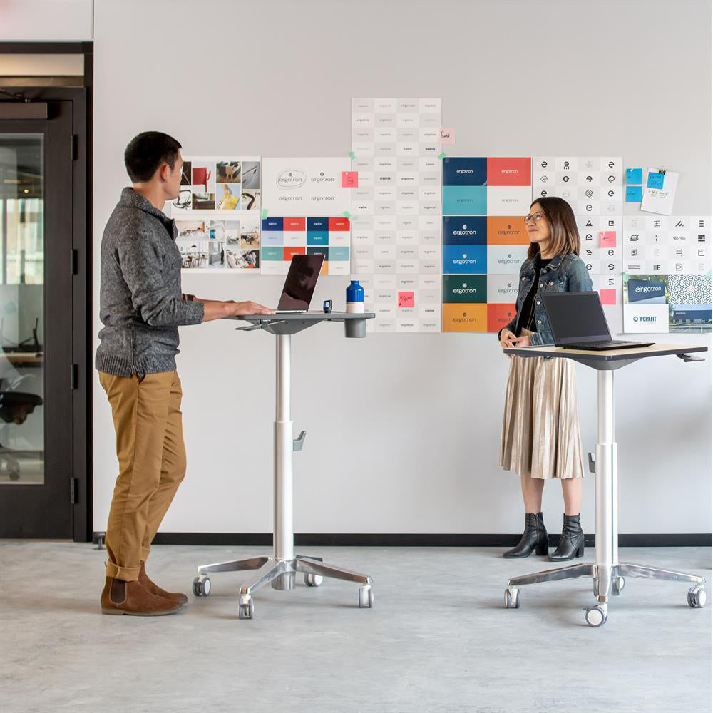 Ergotron Mobile Desk - Work Anywhere