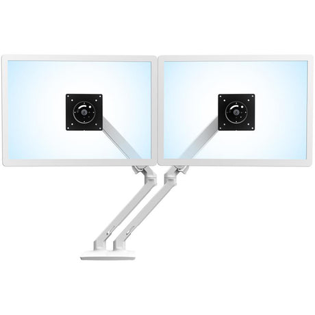 Ergotron MXV Desk Dual Monitor Arm - White