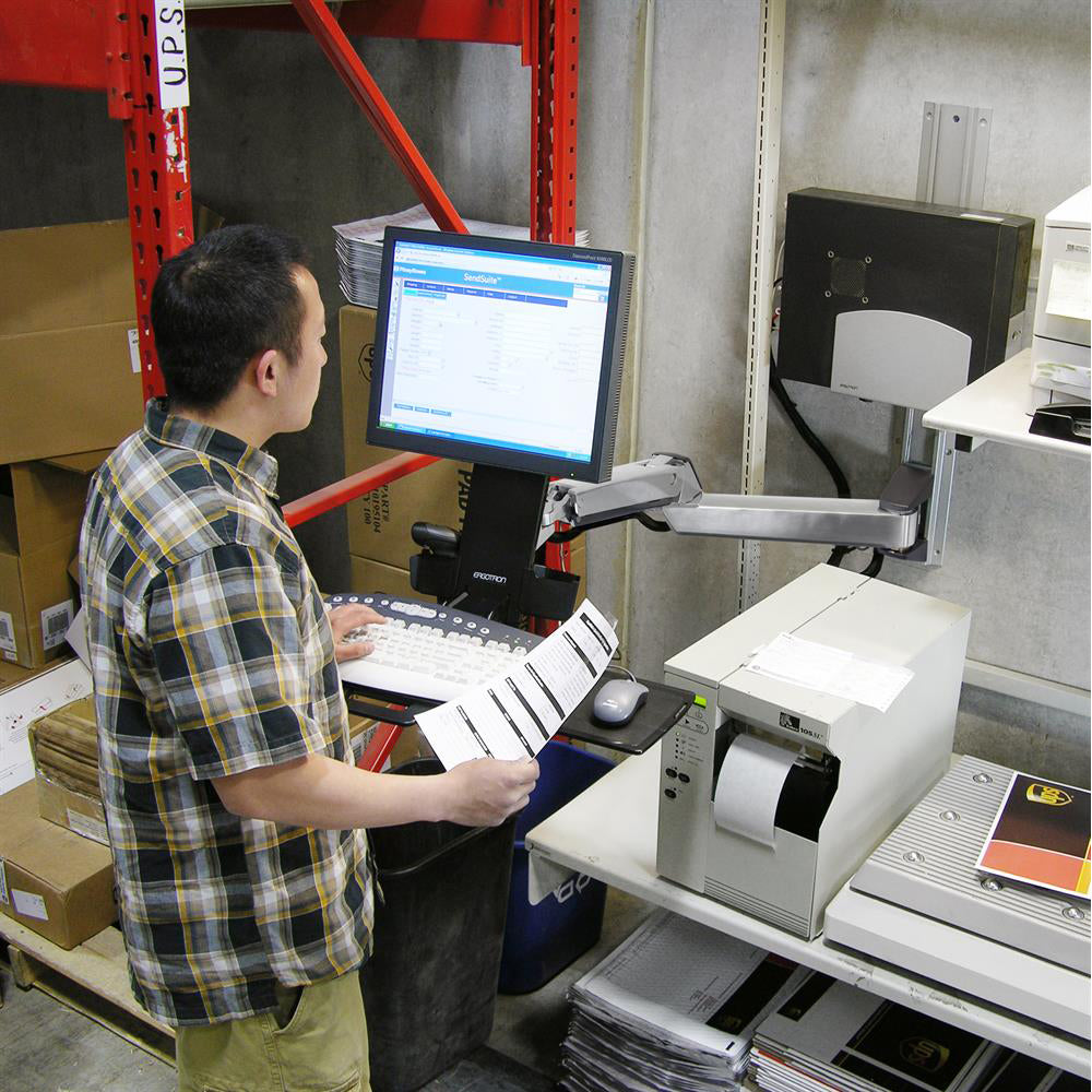 Ergotron SV Sit-Stand Combo Extender - Warehouse