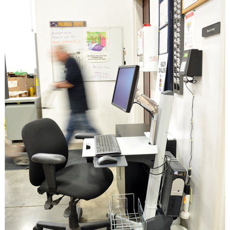  Two-Tone Grey - Adjustable Monitor