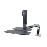 Ergotron WorkFit-A Single With Worksurface+ - Arm Extension