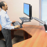 Ergotron WorkFit-A with Suspended Keyboard