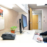 LCD Monitor Stand in Cubicle