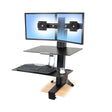 Ergotron WorkFit-S, Dual With Worksurface+ - Standing Desk