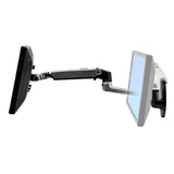 Wall mount Monitor Arm Extended & Collapsed 