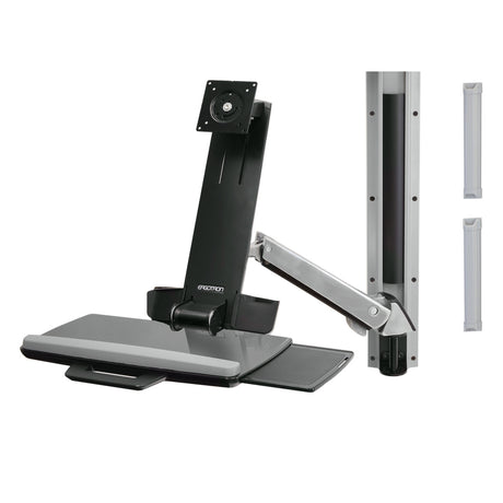 Ergotron StyleView Sit-Stand Combo System - Without PC