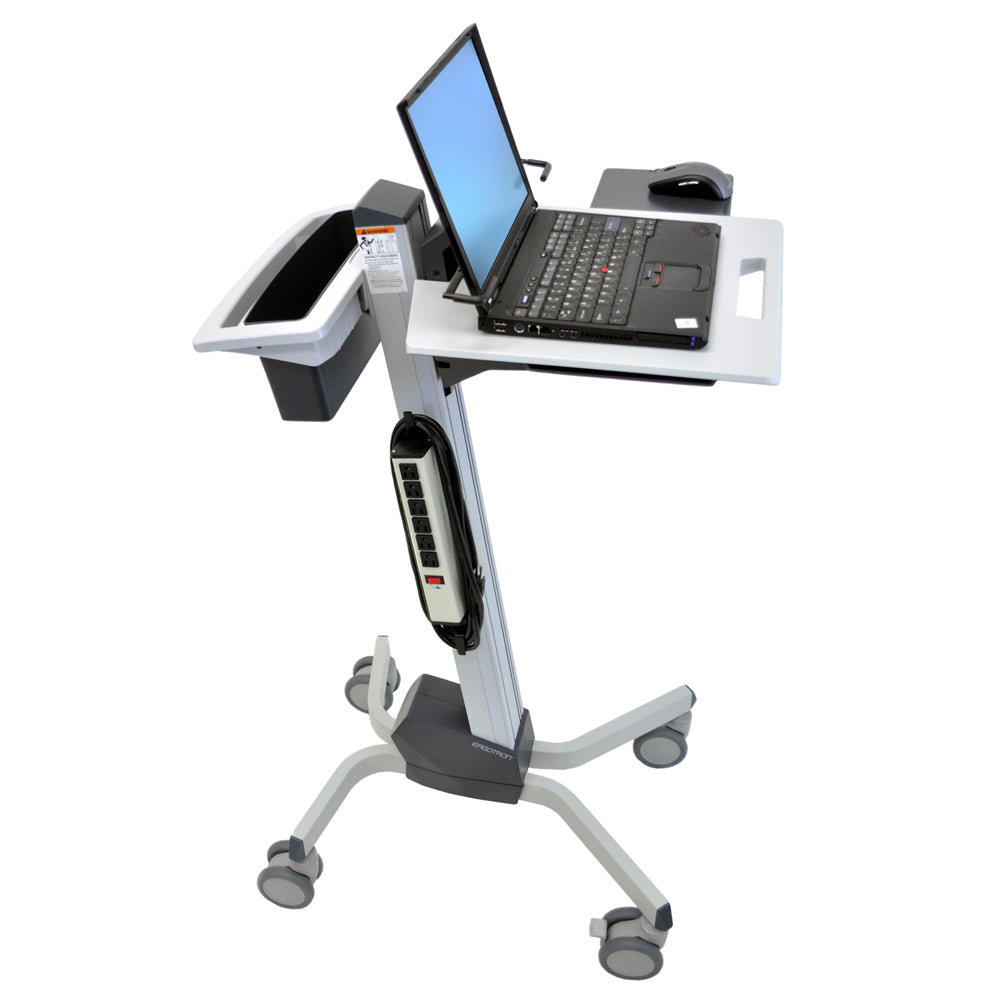 Ergotron Neo-Flex Cart Basket and Handle Kit - Durable