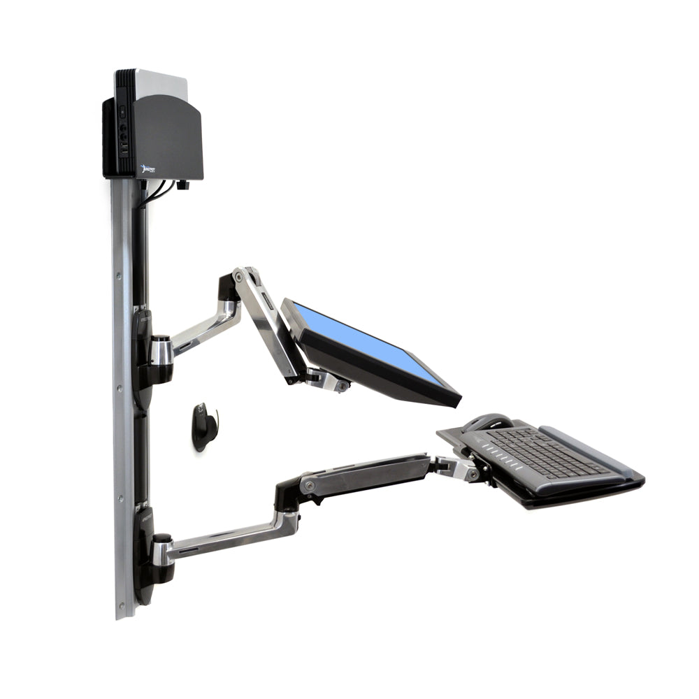 Ergotron LX PC Wall Mount System - Extended Side