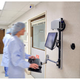 Ergotron LX PC Wall Mount System - Hospital Hallway