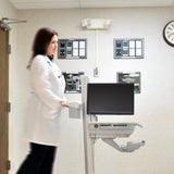 Ergotron StyleView EMR Cart With LCD Pivot - Easy Mobility