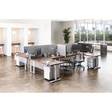 HAT L-Unit Triple Leg Base - Office