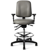 Office Master Intensive-Use Stool IU73 - Grey