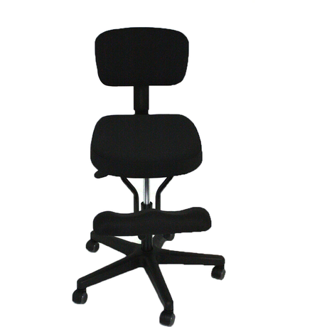 Jobri BetterPosture Solace Ergonomic Kneeling Chair - Backrest