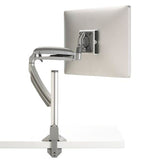 Kontour Dynamic Single Monitor Column Mount - Silver