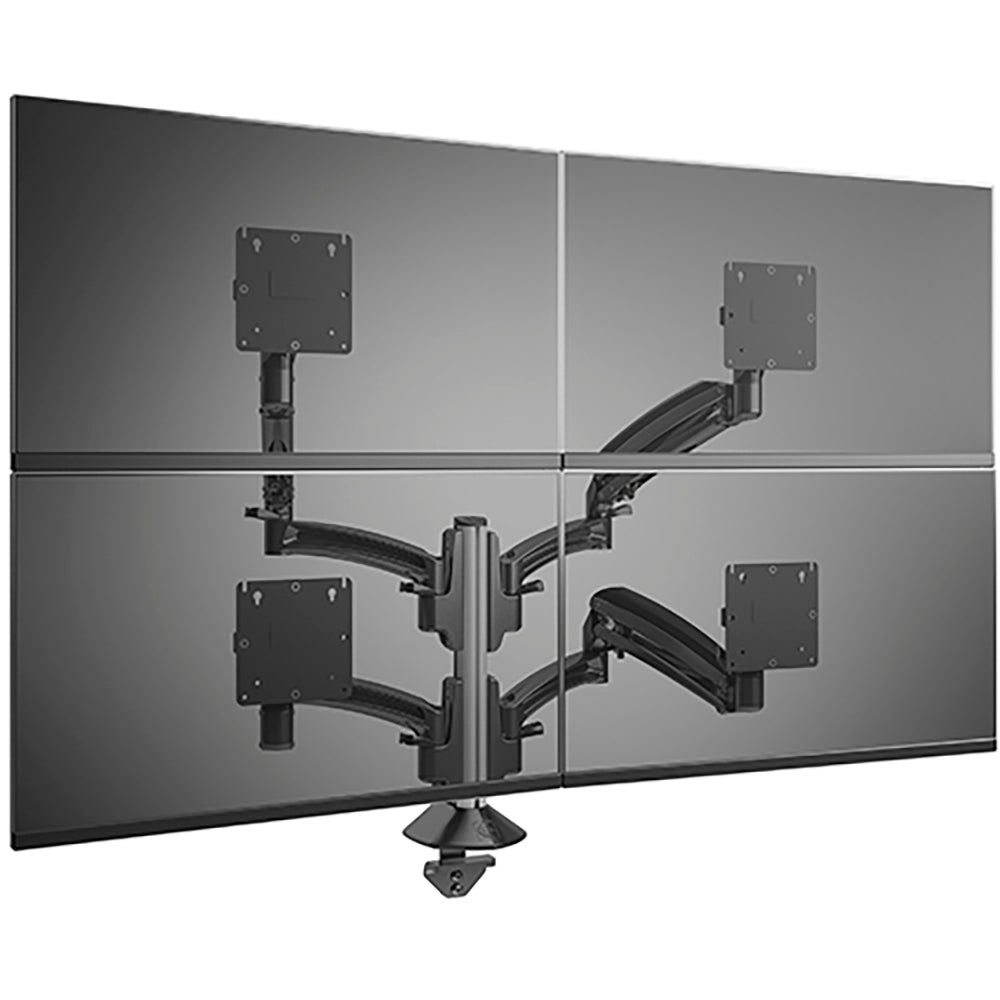 Kontour K1C Quad 2x2 Monitor Dynamic Column Mount - Black