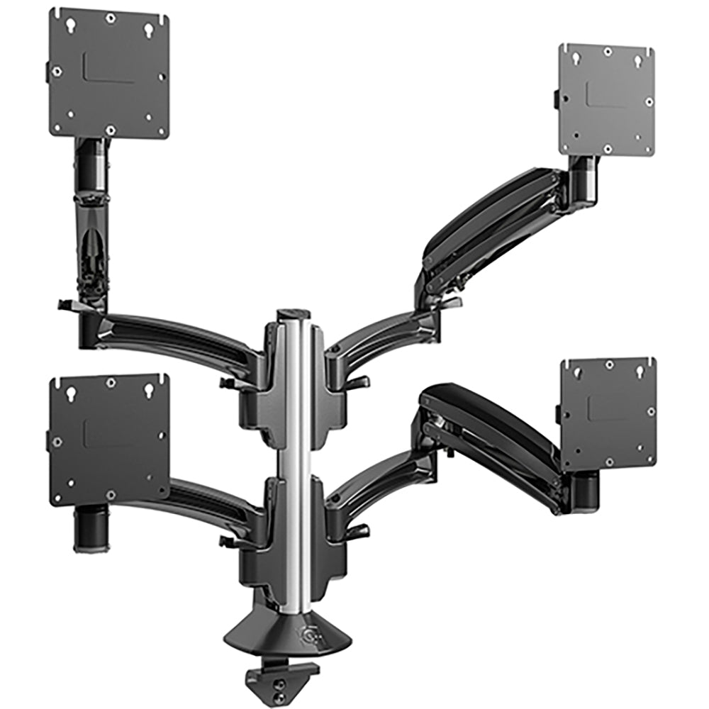 Kontour K1C Quad 2x2 Monitor Dynamic Column Mount - Without Monitors