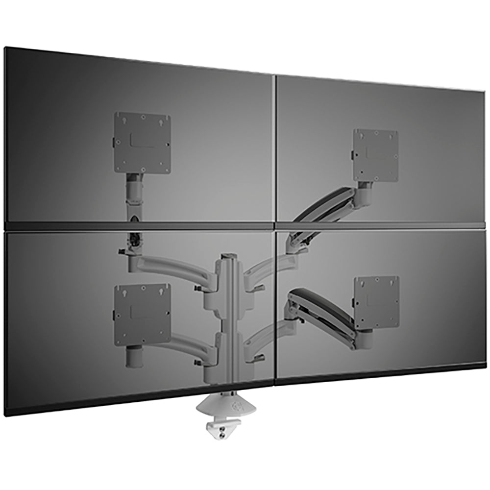 Kontour K1C Quad 2x2 Monitor Dynamic Column Mount - White