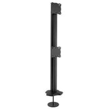 Chief Kontour K3 Desk Mount 1x2 Monitor Array - Black