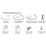 Koncept Focaccia Desk Lamp - Mounting Options