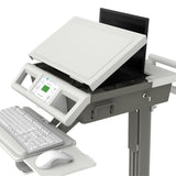 Ergotron Mosaic™ Laptop Cart, AC Power, US/CA/MX