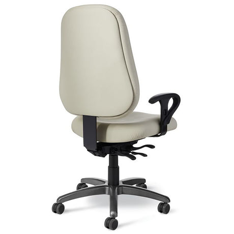 Office Master Maxwell 24-Seven Highback MX88IU - Back View - Cream