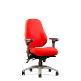 Neutral Posture 8000 Series Chair - Red - Right Side View