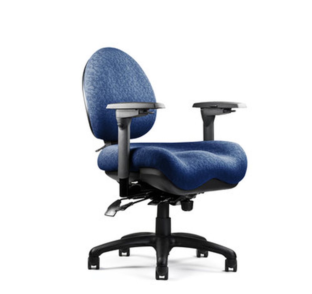 Neutral Posture 5000 Series Chair - Blue - Right Side View