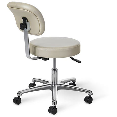 Office Master Classic Exam Room Stool CL22 - Back View