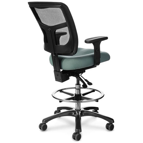 Office Master Mesh Back Stool YS75 - Back View