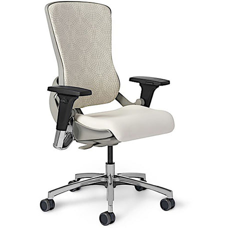 Office Master OM5 Executive - Angled View - White