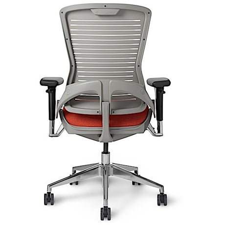Office Master OM5 Tall - Back View - Grey