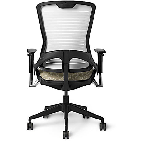 Office Master OM5 Tall - Back View - White