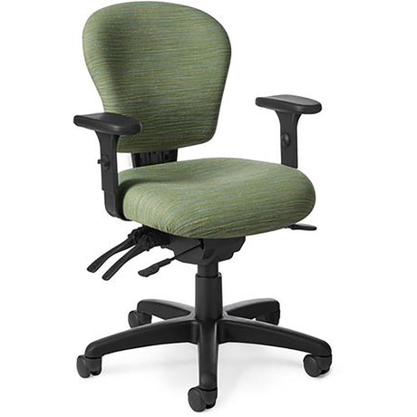 Office Master Patriot PA53 - Angled View - Green