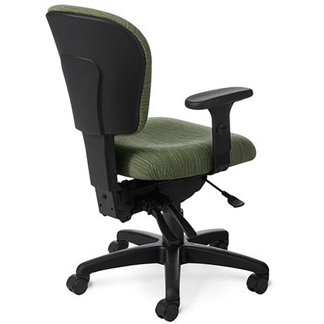 Office Master Patriot PA53 - Back View - Green