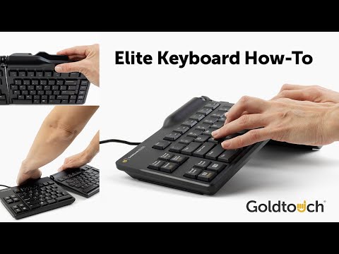 Goldtouch Elite Adjustable Ergonomic Keyboard