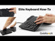 Goldtouch Elite Adjustable Ergonomic Keyboard