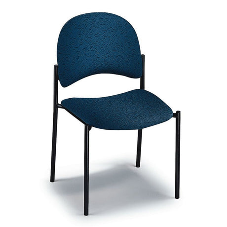 Allseating Rainbow Round Back - Blue - No Arms