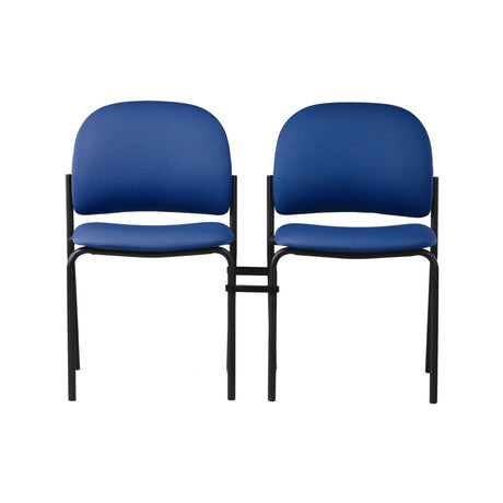 Allseating Rainbow Round Back - Blue - Connected Chairs