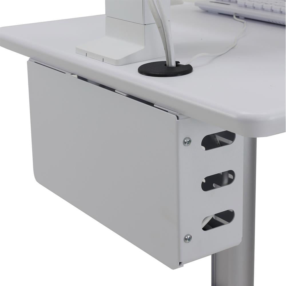 Ergotron StyleView Lean WOW Cart - Cable Management