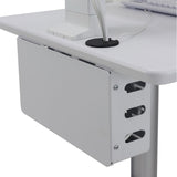 Ergotron StyleView Lean WOW Cart - Cable Management