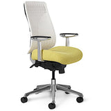 Office Master Truly - Light Yellow - Side View