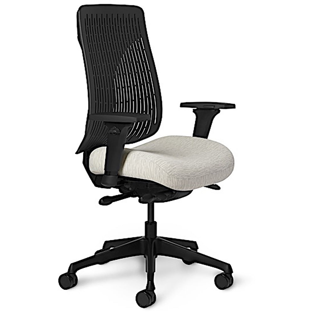 Office Master Truly - Light Gray - Side View