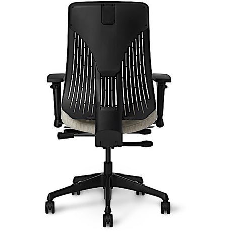 Office Master Truly - Light Gray - Back View
